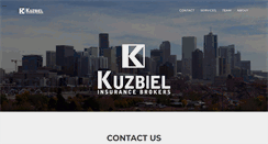 Desktop Screenshot of kuzbielinsurance.com